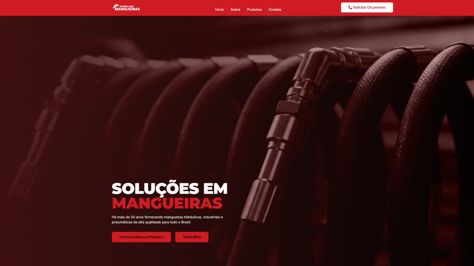 Site Mundo das Mangueiras LEM desenvolvido pela Apollo11